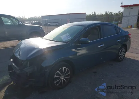 2014 Nissan Sentra Sv from USA, damaged, VIN 3N1AB7AP1EY338204
